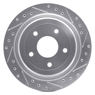 DFC® - Premium Drilled and Slotted Rear Passenger Side Brake Rotor