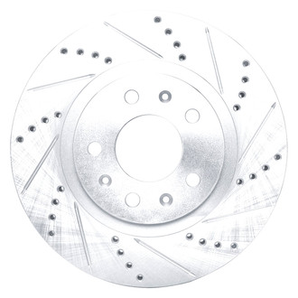 DFC® - Premium Drilled and Slotted Front Passenger Side Brake Rotor