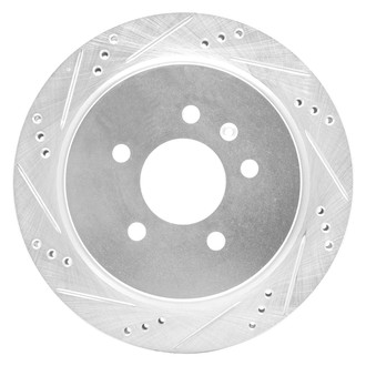 DFC® - Premium Drilled and Slotted Rear Driver Side Brake Rotor