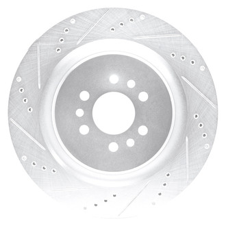 DFC® - Premium Drilled and Slotted Rear Driver Side Brake Rotor