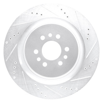 DFC® - Premium Drilled and Slotted Rear Passenger Side Brake Rotor