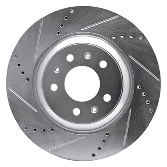 DFC® - Premium Drilled and Slotted Front Driver Side Brake Rotor