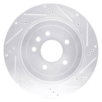 DFC® - Premium Drilled and Slotted Rear Passenger Side Brake Rotor