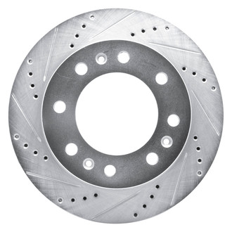 DFC® - Premium Drilled and Slotted Front Driver Side Brake Rotor