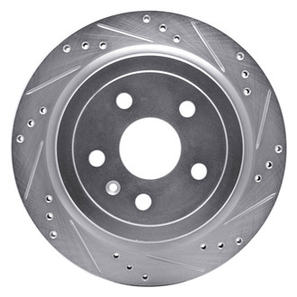 DFC® - Premium Drilled and Slotted Rear Passenger Side Brake Rotor