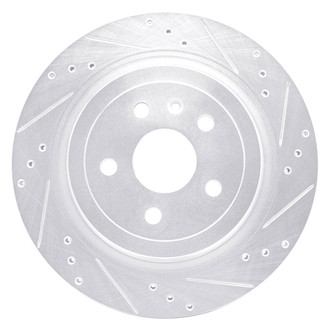 DFC® - Premium Drilled and Slotted Rear Passenger Side Brake Rotor