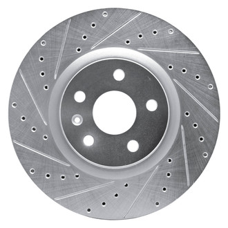 DFC® - Premium Drilled and Slotted Front Driver Side Brake Rotor