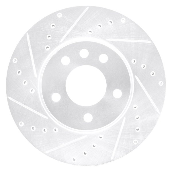 DFC® - Premium Drilled and Slotted Front Brake Rotor