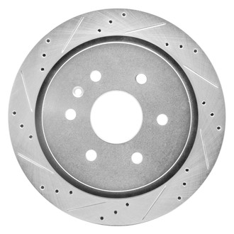 DFC® - Premium Drilled and Slotted Rear Driver Side Brake Rotor