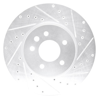 DFC® - Premium Drilled and Slotted Front Passenger Side Brake Rotor