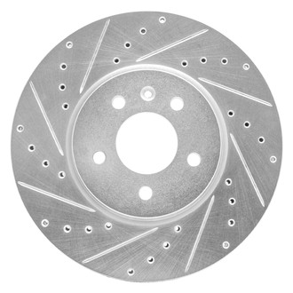 DFC® - Premium Drilled and Slotted Front Driver Side Brake Rotor
