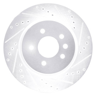 DFC® - Premium Drilled and Slotted Rear Passenger Side Brake Rotor