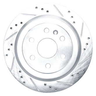 DFC® - Premium Drilled and Slotted Rear Passenger Side Brake Rotor
