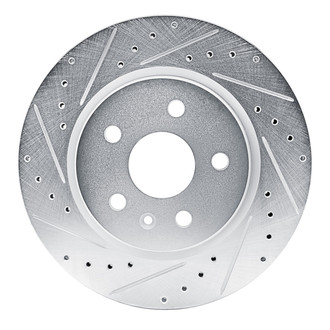 DFC® - Premium Drilled and Slotted Rear Driver Side Brake Rotor