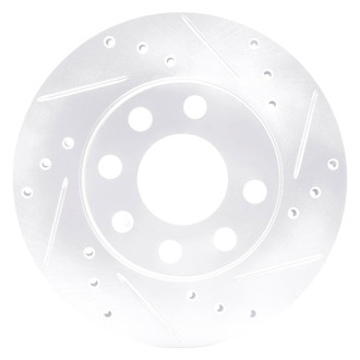 DFC® - Premium Drilled and Slotted Front Passenger Side Brake Rotor