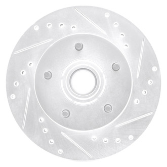DFC® - Premium Drilled and Slotted Front Passenger Side Brake Rotor