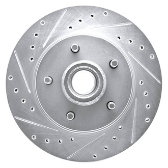 DFC® - Premium Drilled and Slotted Front Brake Rotor