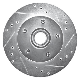 DFC® - Premium Drilled and Slotted Front Brake Rotor