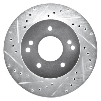 DFC® - Premium Drilled and Slotted Rear Driver Side Brake Rotor