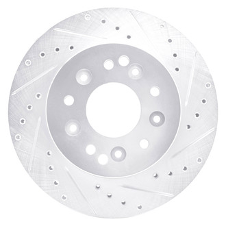 DFC® - Premium Drilled and Slotted Rear Passenger Side Brake Rotor