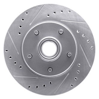DFC® - Premium Drilled and Slotted Front Driver Side Brake Rotor