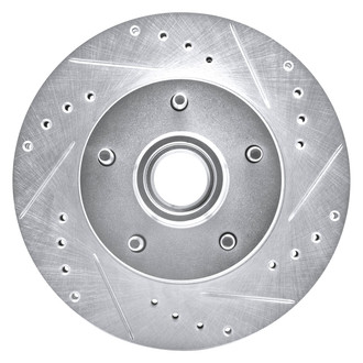 DFC® - Premium Drilled and Slotted Front Passenger Side Brake Rotor