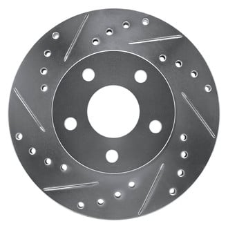 DFC® - Premium Drilled and Slotted Front Driver Side Brake Rotor