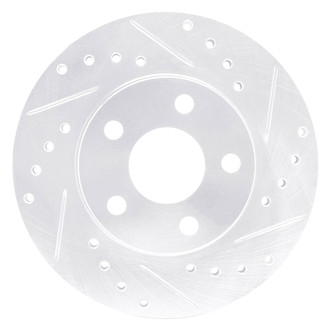 DFC® - Premium Drilled and Slotted Front Passenger Side Brake Rotor