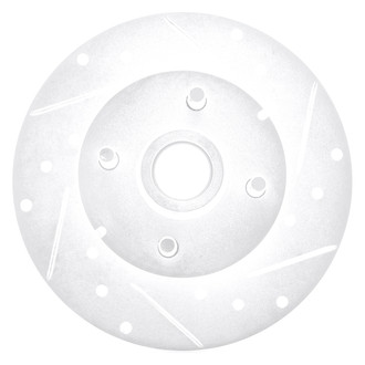 DFC® - Premium Drilled and Slotted Front Passenger Side Brake Rotor
