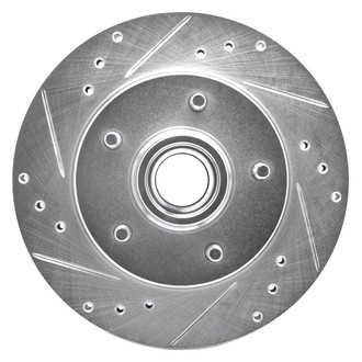 DFC® - Premium Drilled and Slotted Front Driver Side Brake Rotor