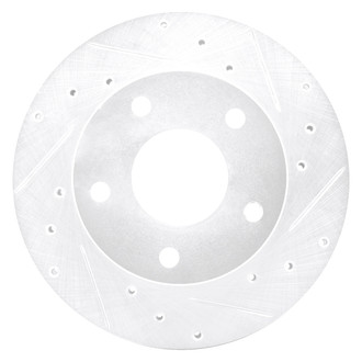DFC® - Premium Drilled and Slotted Rear Passenger Side Brake Rotor