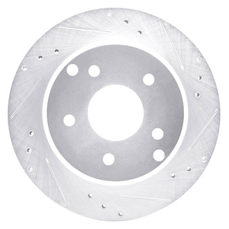 DFC® - Premium Drilled and Slotted Rear Passenger Side Brake Rotor