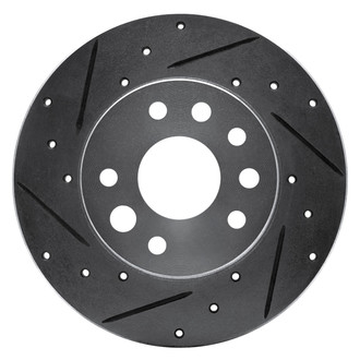 DFC® - Premium Drilled and Slotted Front Driver Side Brake Rotor