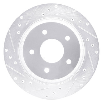 DFC® - Premium Drilled and Slotted Front Driver Side Brake Rotor