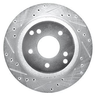 DFC® - Premium Drilled and Slotted Rear Driver Side Brake Rotor