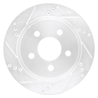 DFC® - Premium Drilled and Slotted Rear Driver Side Brake Rotor
