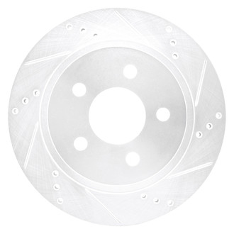 DFC® - Premium Drilled and Slotted Rear Passenger Side Brake Rotor