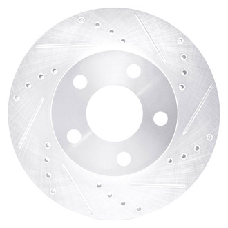 DFC® - Premium Drilled and Slotted Front Passenger Side Brake Rotor