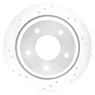 DFC® - Premium Drilled and Slotted Rear Driver Side Brake Rotor