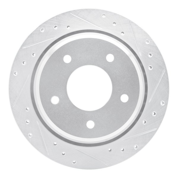 DFC® - Premium Drilled and Slotted Rear Brake Rotor