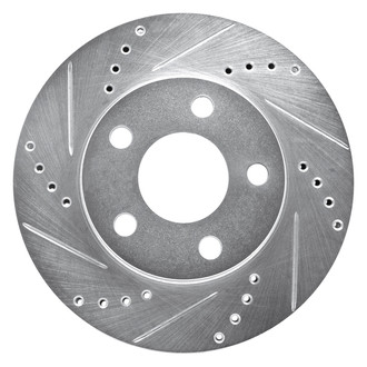 DFC® - Premium Drilled and Slotted Front Brake Rotor