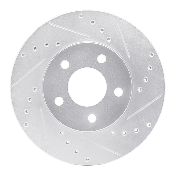 DFC® - Premium Drilled and Slotted Front Brake Rotor