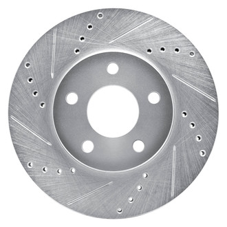 DFC® - Premium Drilled and Slotted Front Driver Side Brake Rotor