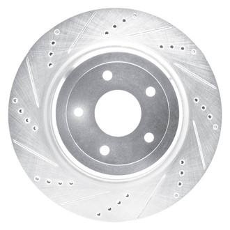 DFC® - Premium Drilled and Slotted Rear Driver Side Brake Rotor