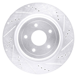 DFC® - Premium Drilled and Slotted Rear Passenger Side Brake Rotor