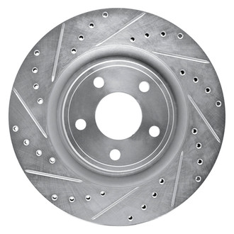 DFC® - Premium Drilled and Slotted Front Driver Side Brake Rotor