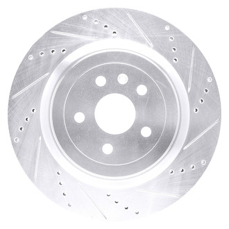 DFC® - Premium Drilled and Slotted Rear Passenger Side Brake Rotor