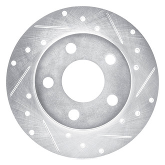 DFC® - Premium Drilled and Slotted Rear Passenger Side Brake Rotor