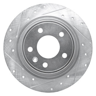 DFC® - Premium Drilled and Slotted Rear Driver Side Brake Rotor