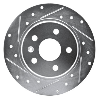 DFC® - Premium Drilled and Slotted Rear Driver Side Brake Rotor